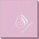 Elegant Initial Linen Like Napkins Image 3 of 5